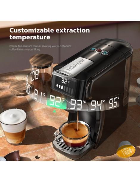 [Prevendita]HiBREW H1B Caffettiera a cialde 6 in 1 estrazione a pressione da 20 bar - Nero Vendita