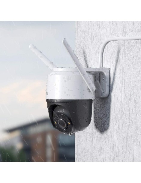 IMOU Cruiser Telecamera di sicurezza per esterni sirena da 110 dB visione notturna a colori telecamera panoramica 1080P IP66 Promozione Limitata
