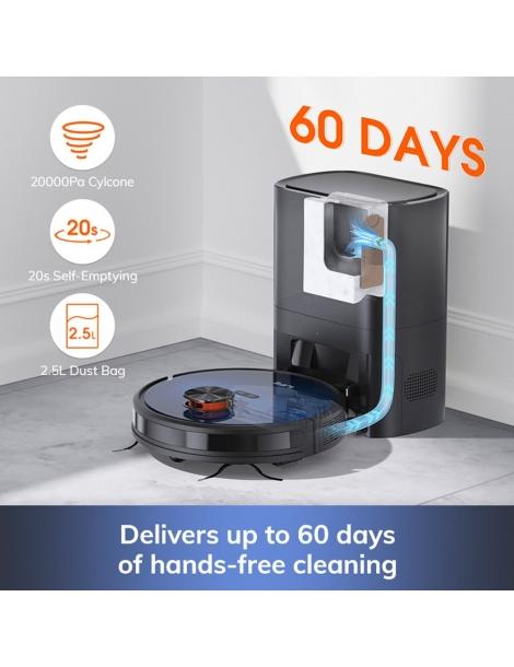 ILIFE T10s Robot Aspirapolvere Aspirazione 3000Pa Navigazione LDS Stazione di Svuotamento Automatico Fino Al -60%