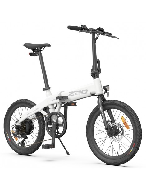 HIMO Z20 Max 20" Pneumatici Bici Elettrica Pieghevole Bici da città 250W Motore 36V 10Ah Batteria - Bianco In Saldo