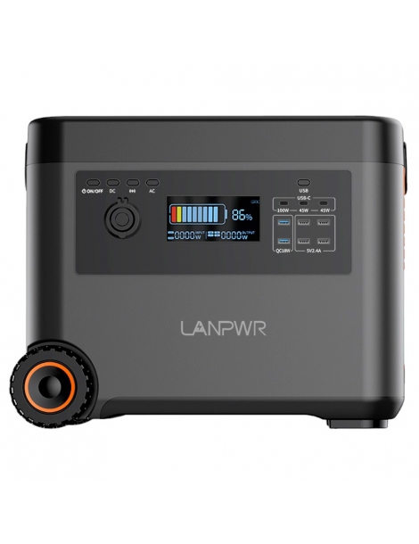 LANPWR Generatore Solare Portatile Da 2160Wh uscita CA da 2500W Negozi Online