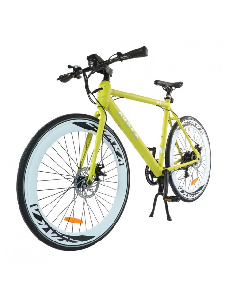 AVAKA R1 Bicicletta elettrica 250W Motore Batteria 9Ah- Verde Prezzo Ridotto
