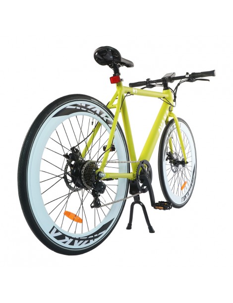 AVAKA R1 Bicicletta elettrica 250W Motore Batteria 9Ah- Verde Prezzo Ridotto