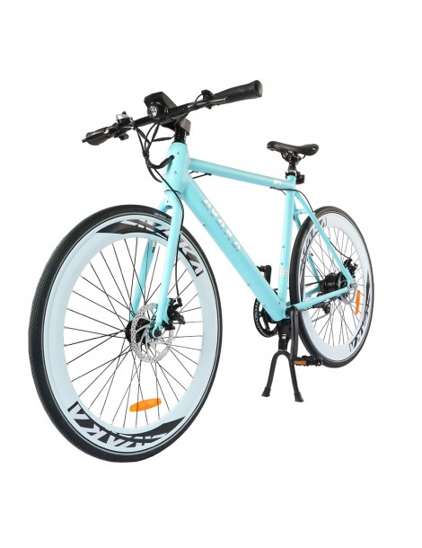 AVAKA R1 Bicicletta elettrica 250W Motore Batteria 9Ah- Blu opaco Sottocosto