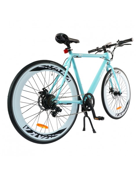 AVAKA R1 Bicicletta elettrica 250W Motore Batteria 9Ah- Blu opaco Sottocosto