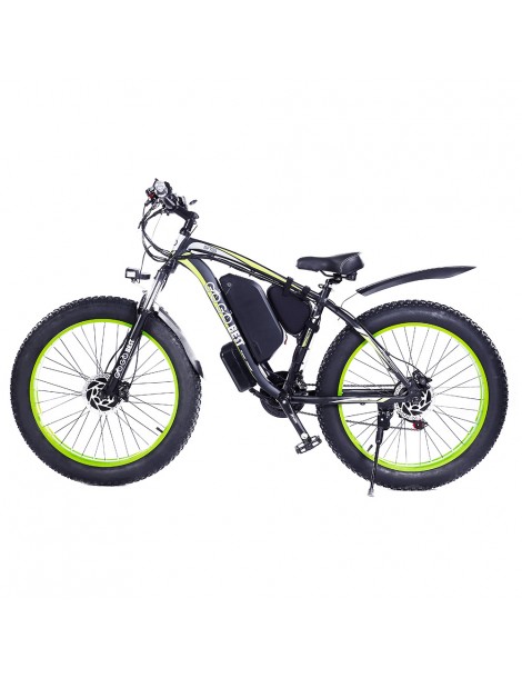 GOGOBEST GF700 26*4.0 Pneumatici Grassi Mountain Bike Elettrica 1000W Motore Brushless 48V 17 5Ah Batteria – Verde Novità