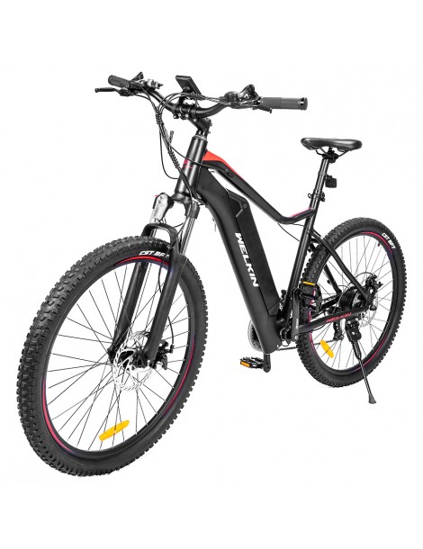 WELKIN WKEM001 Bicicletta elettrica da montagna motore senza spazzole da 250W batteria da 36V 10.4Ah - Nero e Rosso In Vendita