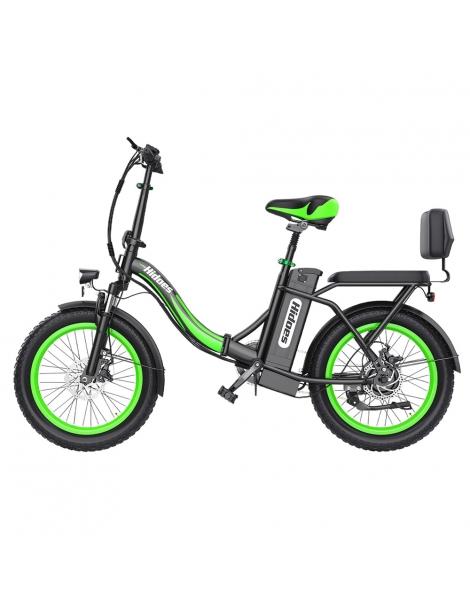 Hidoes C1 Bici Elettrica Pieghevole con Sella Posteriore Motore 750W Batteria 48V 13Ah Pneumatico Grasso 20*3 pollici 2025