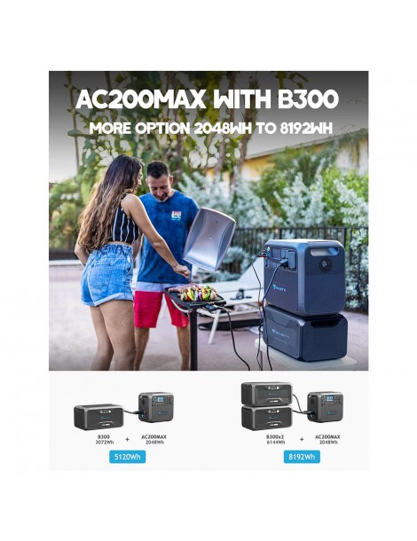 BLUETTI B300 Modulo Batteria LiFePO4 3072Wh per Potenziare la Stazione Elettrica Portatile AC300 AC200Max AC200P EB200 Lightning offer