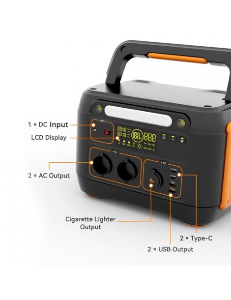 Flashfish A1001 Generatore solare portatile 1030Wh/1000W 278400mAh porte CA a onda sinusoidale pura 7 uscite - spina UE Sconto