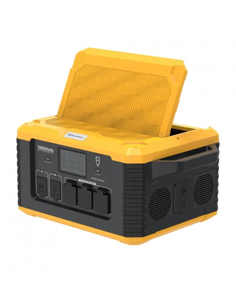 Fjdynamics Powersec MP2000 2264W/2000W Generatore Solare Portatile A Centrale Elettrica Pacco Batterie Rimovibile 12 Uscite Offerte