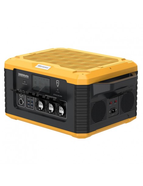 Fjdynamics Powersec MP2000 2264W/2000W Generatore Solare Portatile A Centrale Elettrica Pacco Batterie Rimovibile 12 Uscite Offerte