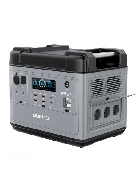 OUKITEL P2001 Ultimate 2000Wh/2000W Stazione di Alimentazione Portatile con Ricarica Super Rapida Spina UE Saldi Di Fabbrica