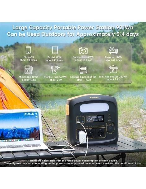 Newsmy N1200 Stazione di alimentazione portatile batterie LiFePO4 da 921Wh 2025