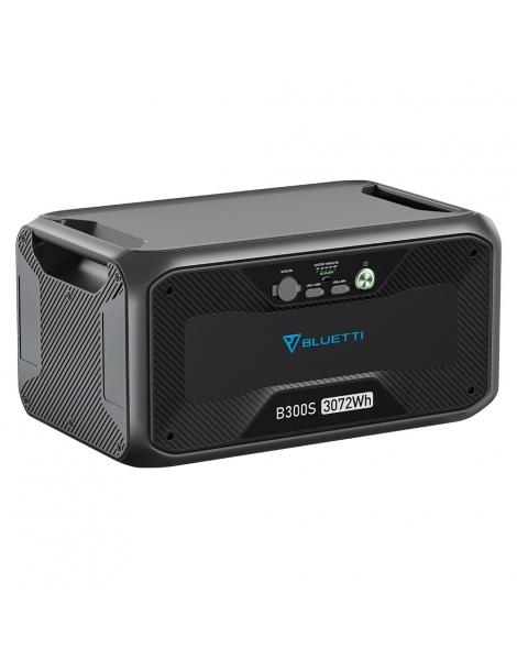 BLUETTI B300S 3072Wh Modulo batteria di espansione celle LiFePO4 regolatore di carica MPPT ingresso 1000W 3 uscite Pezzi Unici