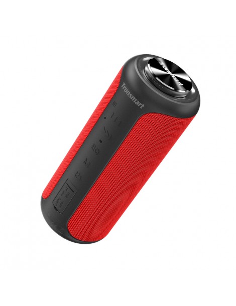 Tronsmart T6 Plus Edizione aggiornata Altoparlante portatile Bluetooth 5.0 con potenza fino a 40W Suono a 360° IPX6 NFC - Rosso In Saldo