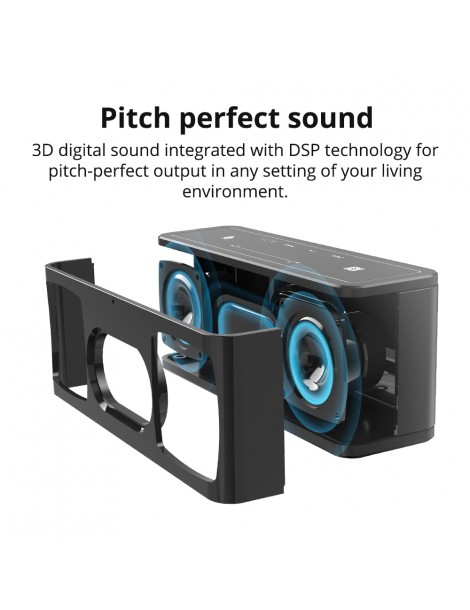 Tronsmart Element Mega SoundPulse™ Altoparlante Bluetooth 5.0 con uscita fino a 40W suono digitale 3D controllo touch - Nero Soddisfazione Garantita