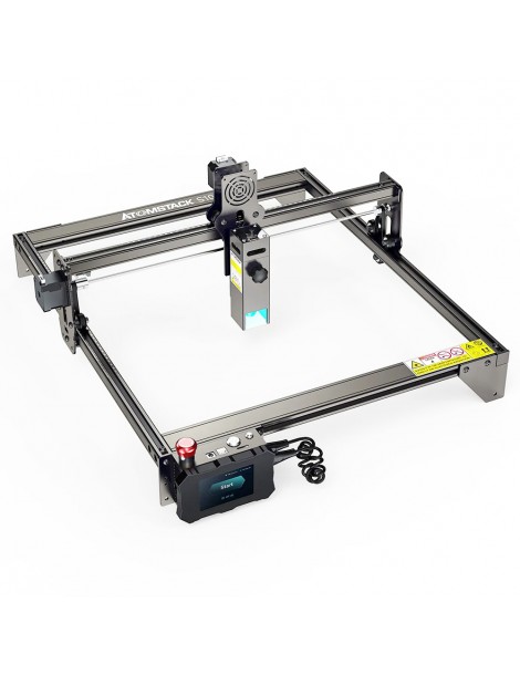 Taglierina per Incisione Laser ATOMSTACK S10 Pro 10W Potenza Macchina 50W Messa a Fuoco Fissa Spot Compresso 0 08x0 06mm Qualità Garantita