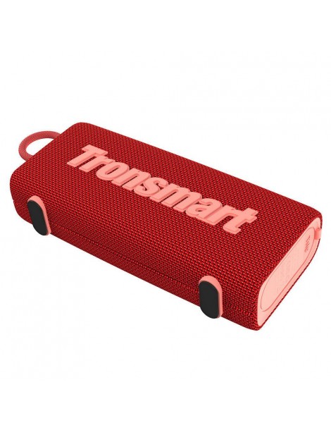 Tronsmart Trip 10W Altoparlante Bluetooth 5.3 portatile con elegante impugnatura in tessuto Batteria 2000mAh - Rosso Shopping Online