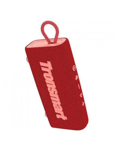 Tronsmart Trip 10W Altoparlante Bluetooth 5.3 portatile con elegante impugnatura in tessuto Batteria 2000mAh - Rosso Shopping Online