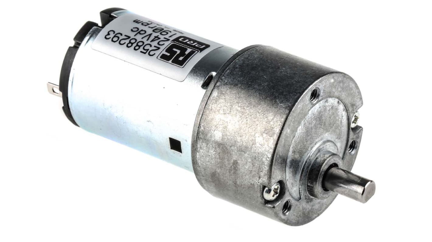 Rs-Online Motoriduttore RS PRO 24 V c.c. 190 giri/min