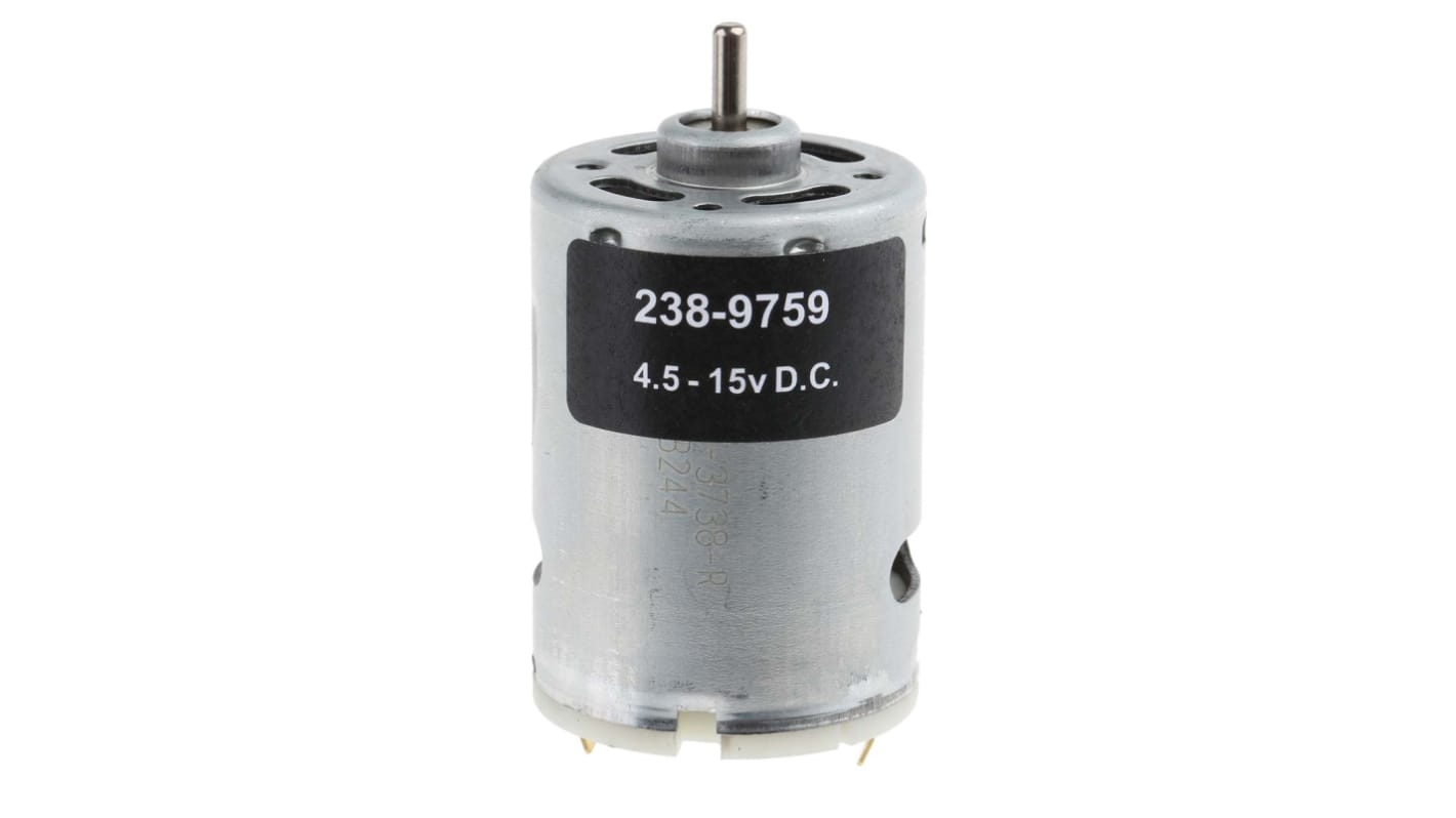 Rs-Online Motore c.c. RS PRO 4 5 → 15 V c.c. 21 2 W 13360 giri/min