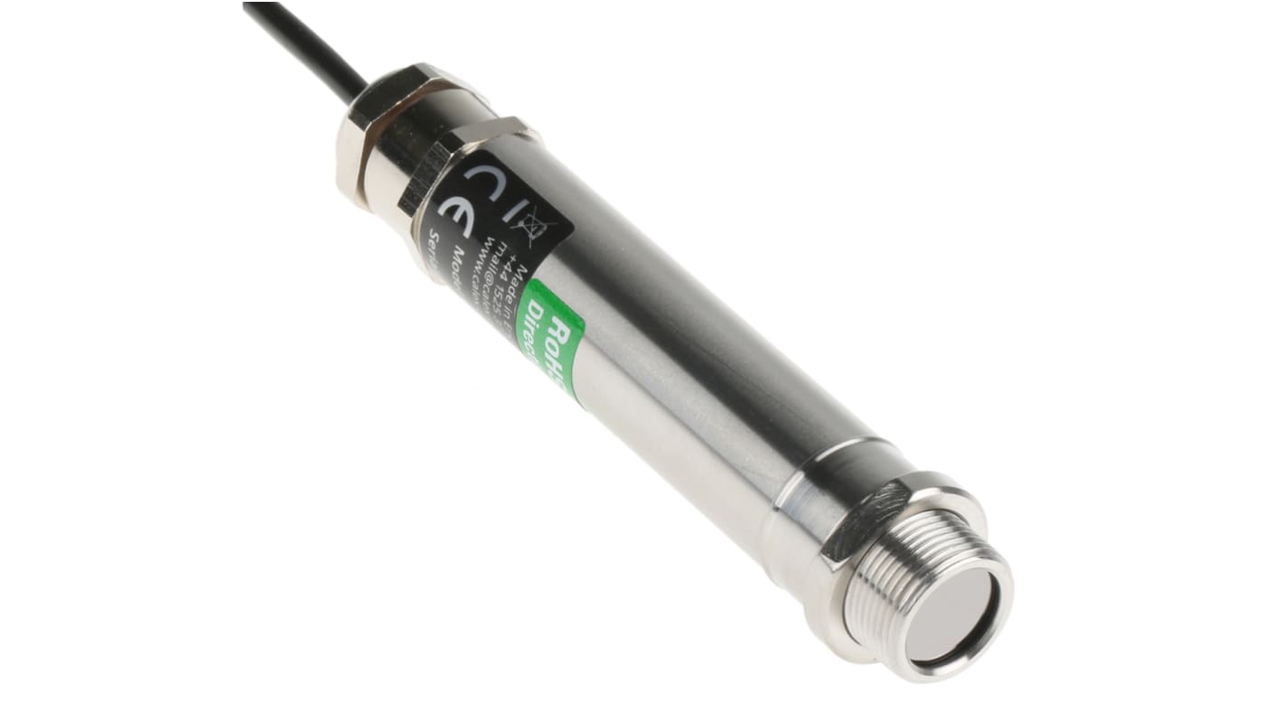Rs-Online Sensore di temperatura IR Calex temperatura 0°C → +250°C Segnale di uscita in mA 4-20 mA cavo da 1m