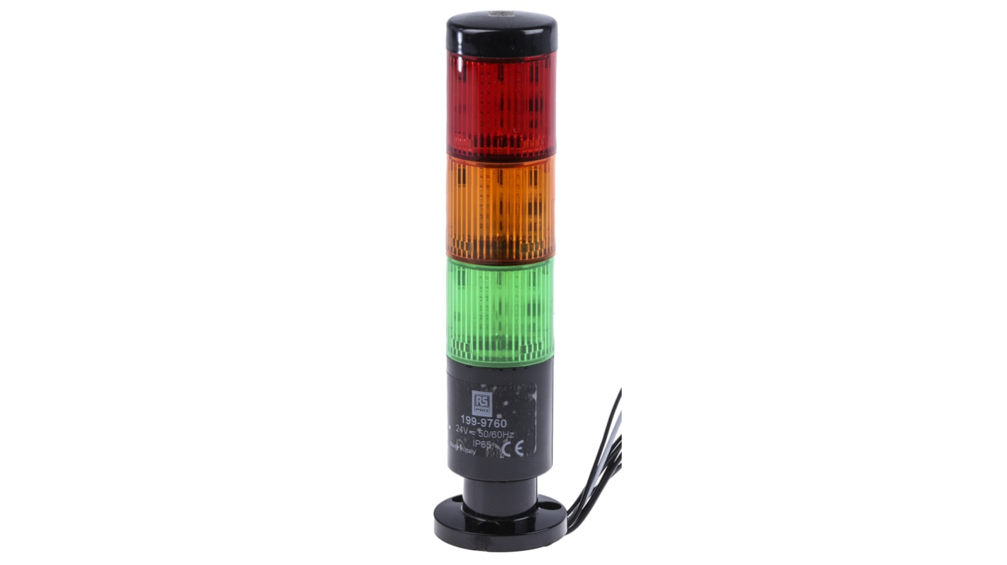 Rs-Online Torretta di segnalazione RS PRO 24 V LED 3 elementi