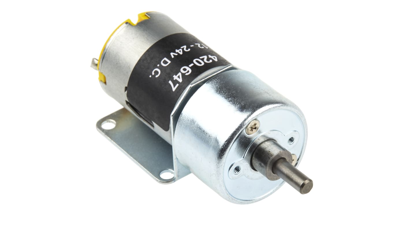 Rs-Online Motoriduttore RS PRO 12 V c.c. 1 31 W 6 giri/min Sconti questo mese