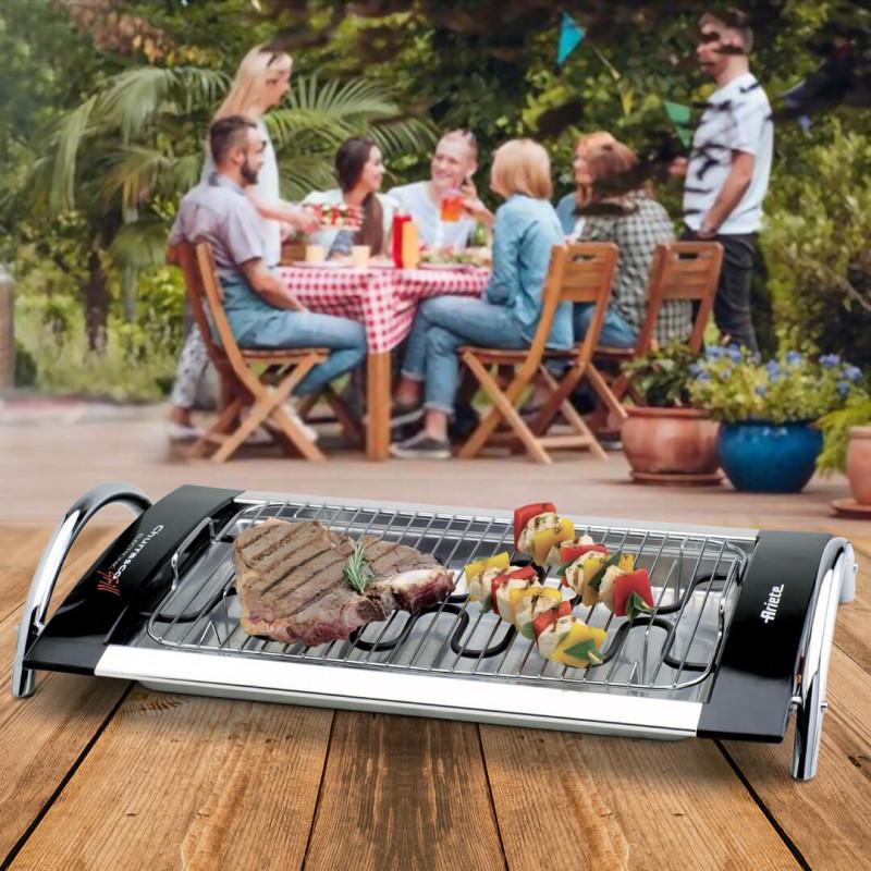 ﻿Ariete BARBECUE ELETTRICO CON DOPPIA GRIGLIA Moda