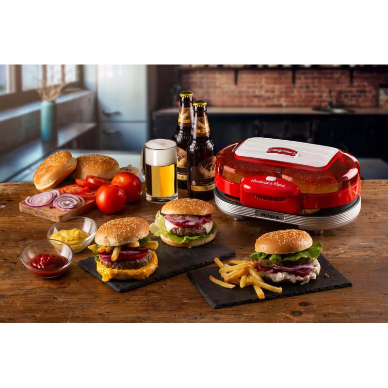 Ariete GRIGLIA ELETTRICA PER HAMBURGER ROSSO 2025