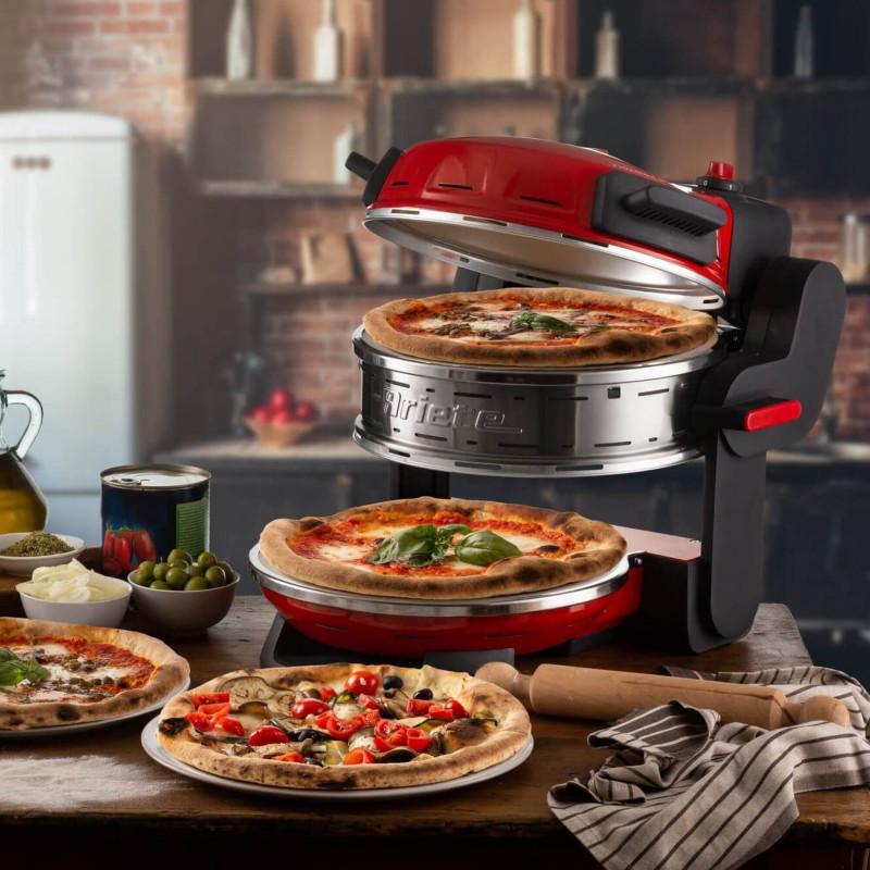 Ariete FORNO PIZZA DOPPIO IN 4’ MINUTI ROSSO Negozi Online