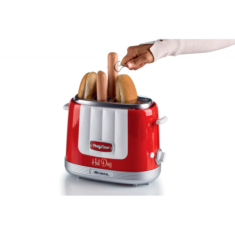 Ariete MACCHINA PER WURSTEL E PANINI ROSSO Outlet