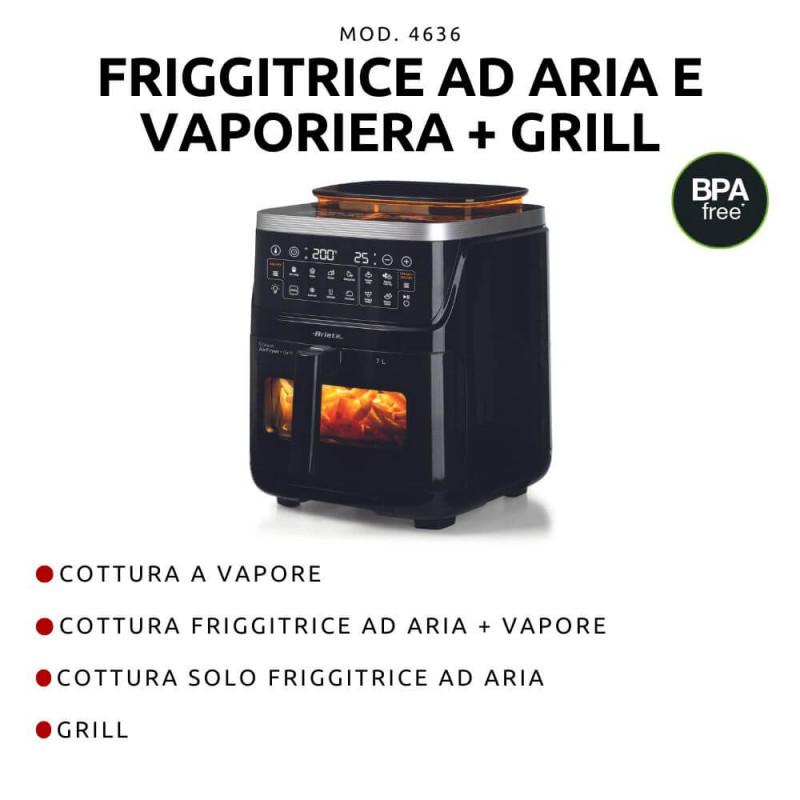 Ariete FRIGGITRICE AD ARIA VAPORE E GRILL Italia