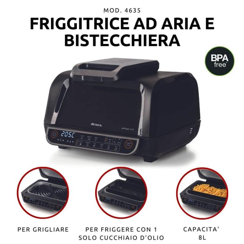 Ariete FRIGGITRICE AD ARIA E BISTECCHIERA 2025