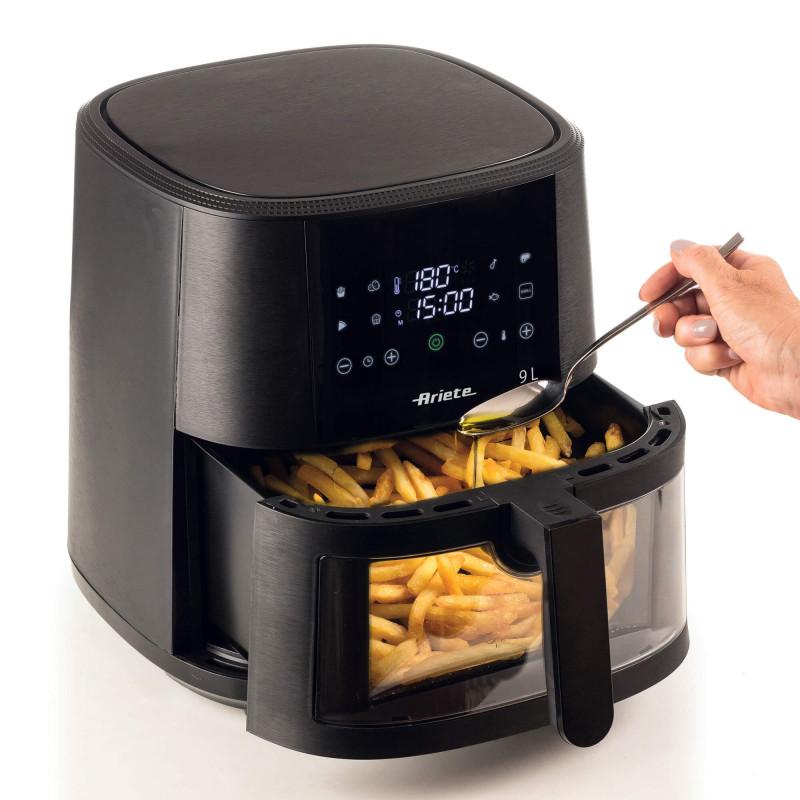 Ariete FRIGGITRICE AD ARIA CON CESTELLO TRASPARENTE Nuovo