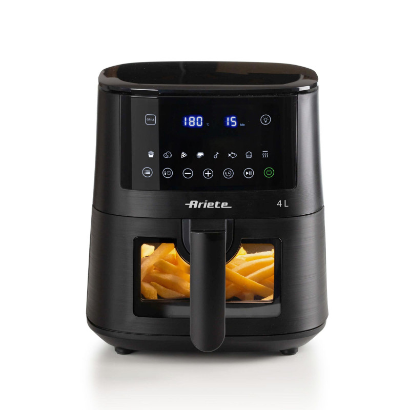 Ariete FRIGGITRICE AD ARIA 4LITRI CON VETRO Spedizione Gratuita