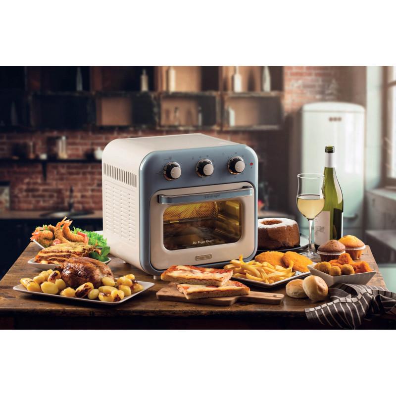 Ariete FRIGGITRICE AD ARIA E FORNO VINTAGE CELESTE Soddisfazione Garantita