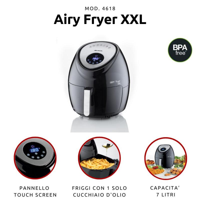 Ariete FRIGGITRICE AD ARIA XXL DA 7 LITRI NERO Promozione Limitata