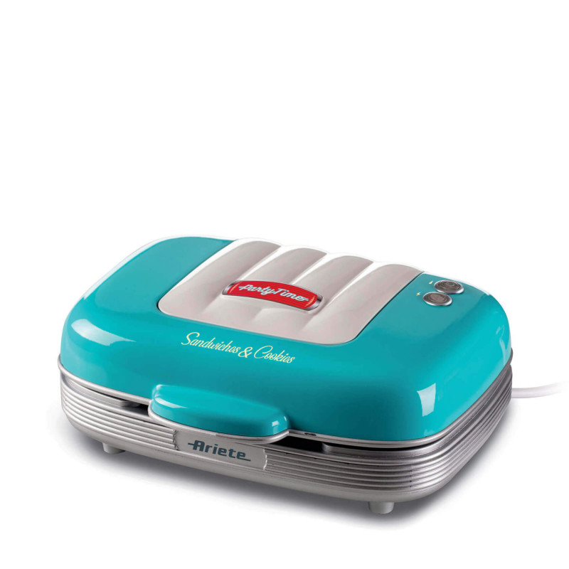 Ariete PIASTRA ELETTRICA PER MUFFIN DONUTS E SANDWICHES CELESTE
