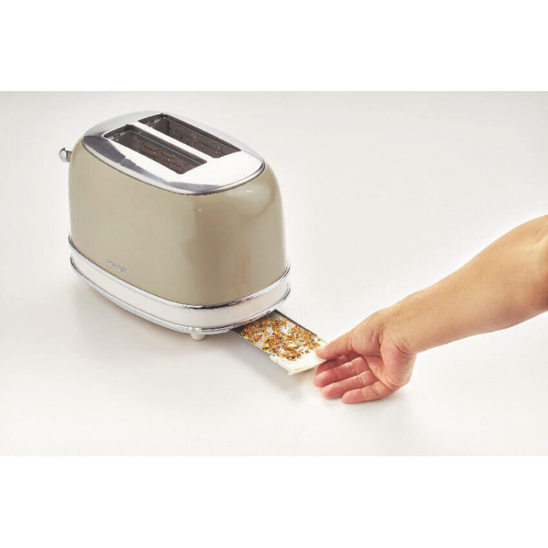 Ariete TOSTAPANE 2 FETTE VINTAGE BEIGE Rilascio limitato