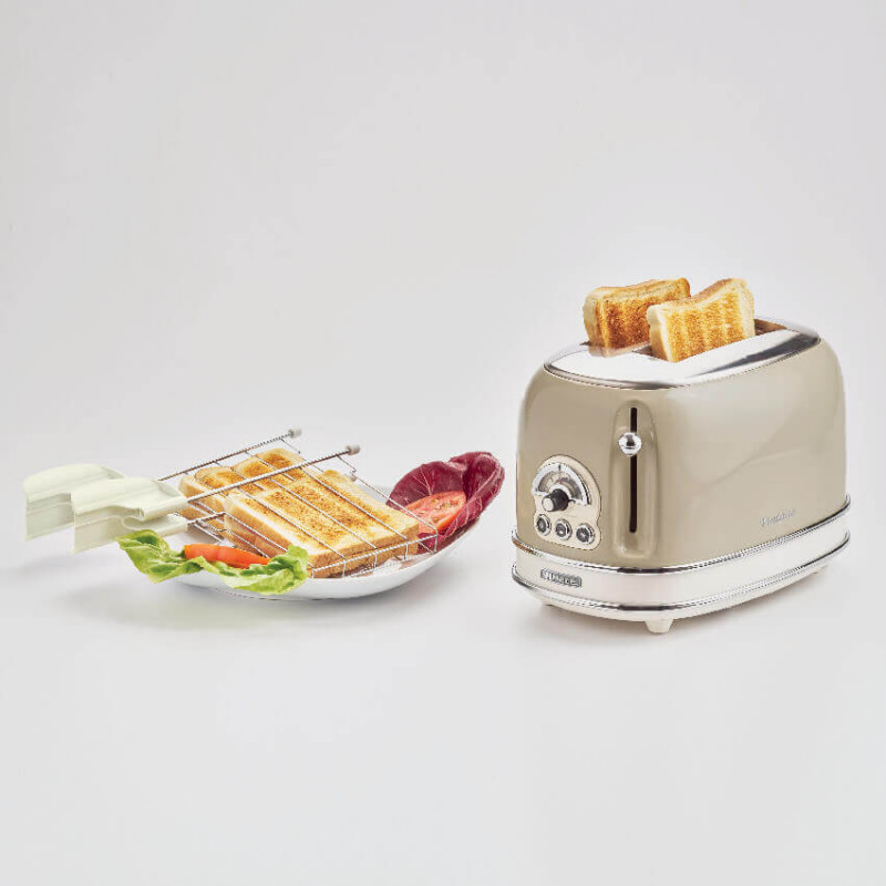 Ariete TOSTAPANE 2 FETTE VINTAGE BEIGE Rilascio limitato
