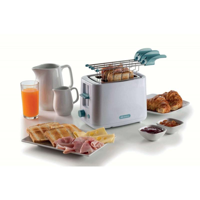 Ariete TOSTAPANE BREAKFAST BIANCO &AMP; CELESTE Spedizione Gratuita