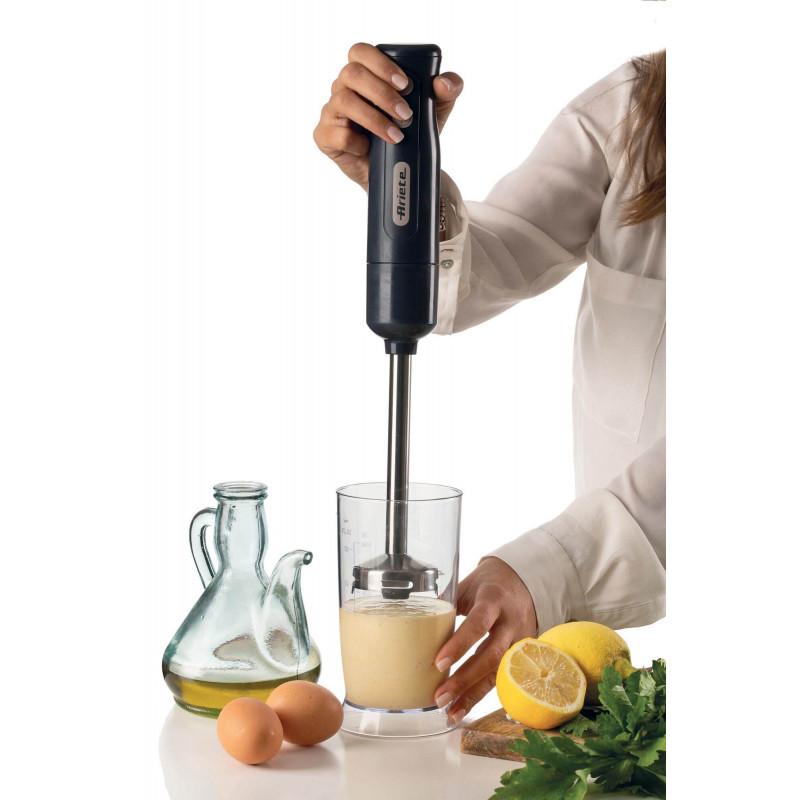 Ariete FRULLATORE A IMMERSIONE CON TRITATUTTO GRIGIO SCURO &AMP; TORTORA Vendite Flash