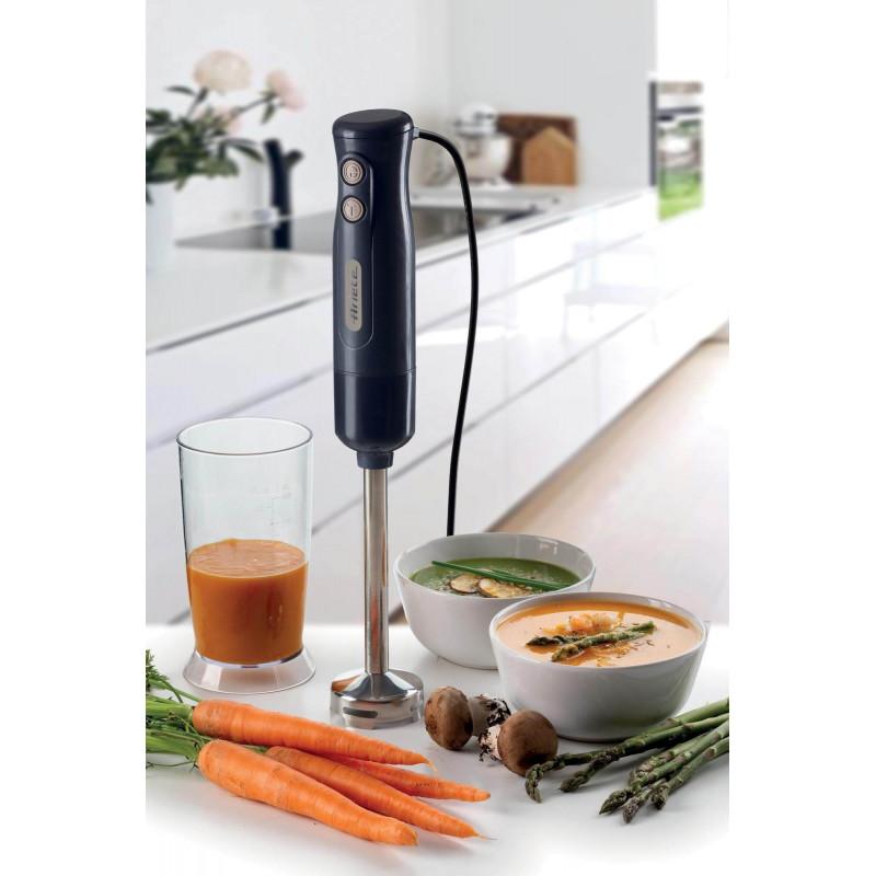 Ariete FRULLATORE A IMMERSIONE CON LAMA IN ACCIAIO INOX GRIGIO SCURO &AMP; TORTORA In Saldo