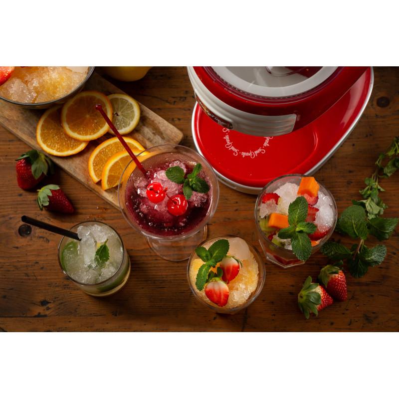 Ariete MACCHINA TRITAGHIACCIO PER GRANITA E COCKTAIL ROSSO In Linea