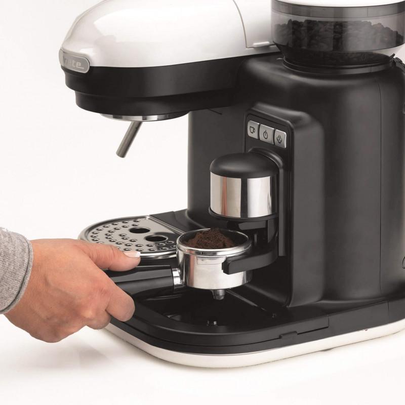 Ariete MACCHINA PER CAFFè ESPRESSO CON MACINACAFFè MODERNA BIANCO Offerte
