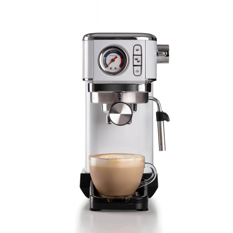 Ariete MACCHINA DA CAFFè ESPRESSO IN METALLO CON MANOMETRO BIANCO 2025