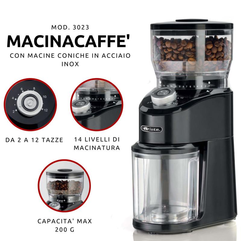 Ariete MACINACAFFè CON MACINE CONICHE Promozione