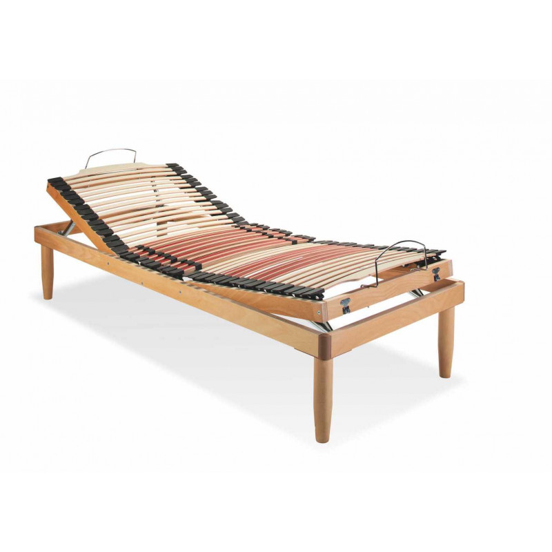 Rete Elettrica per Materassi WOOD MANUALE - Multistrato in Legno di Faggio (VARIE MISURE) Italia